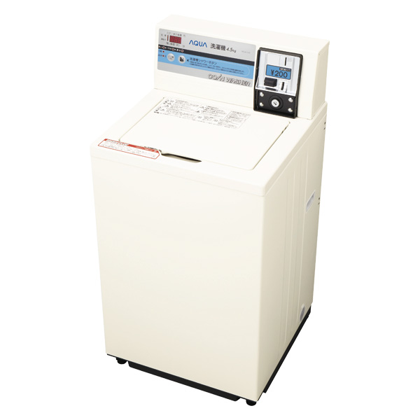 AQUAコイン式洗濯機 4.5K - 洗濯機