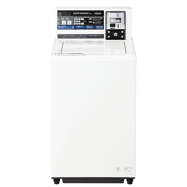 コイン式全自動洗濯機 MCW-C50Lホワイト