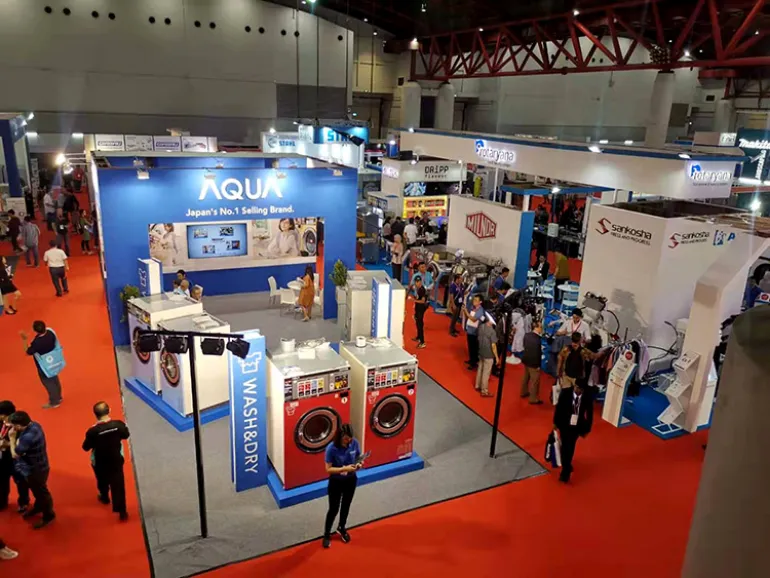 It was our great pleasure to attend the Exhibition. We are delighted to have such a lot of interests and inquiries for our products.
Hopefully, we can come back to EXPO Laundry next year.