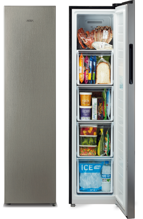 スタイリッシュなデザインの冷蔵庫