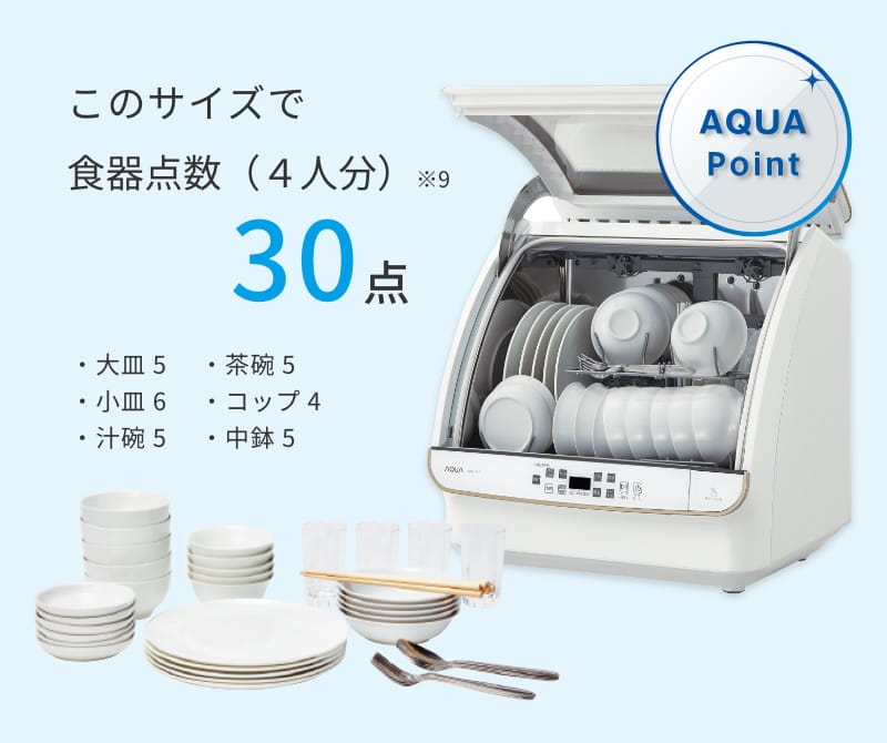 １着でも送料無料】 アクア AQUA ショッキアライキ ADW-GM3 食器洗い