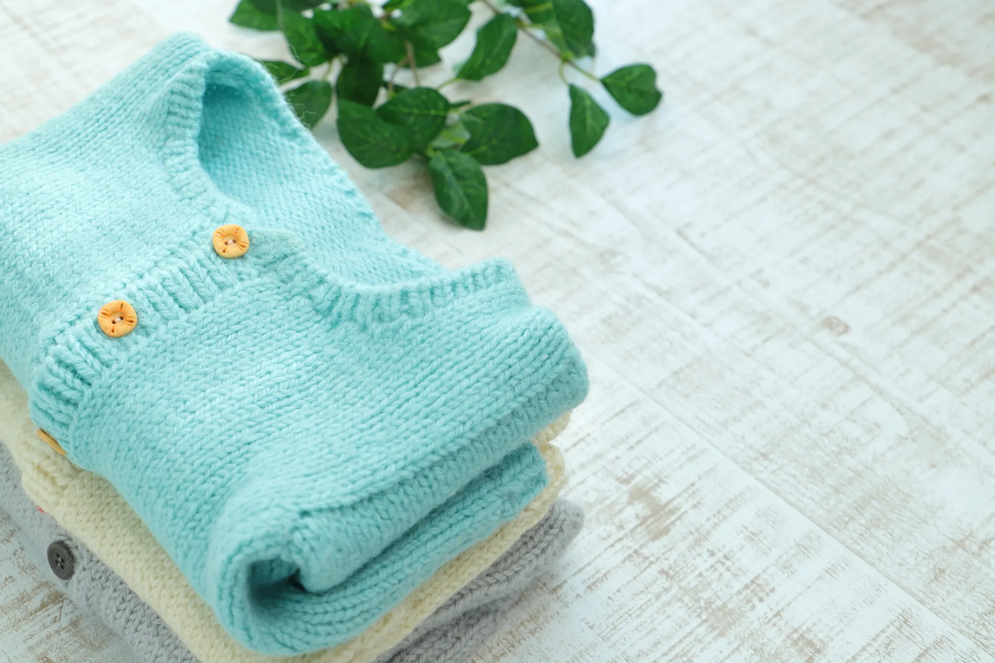  カーディガン　洗い方