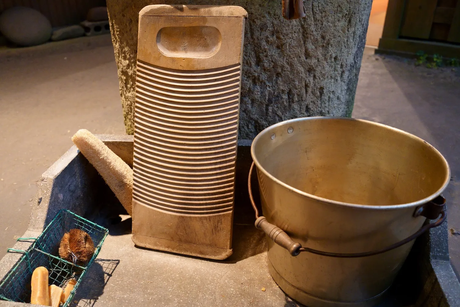 洗濯板　使いかた