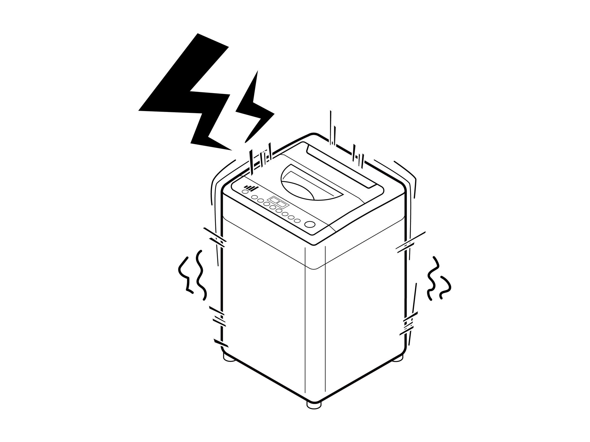 洗濯機の異音