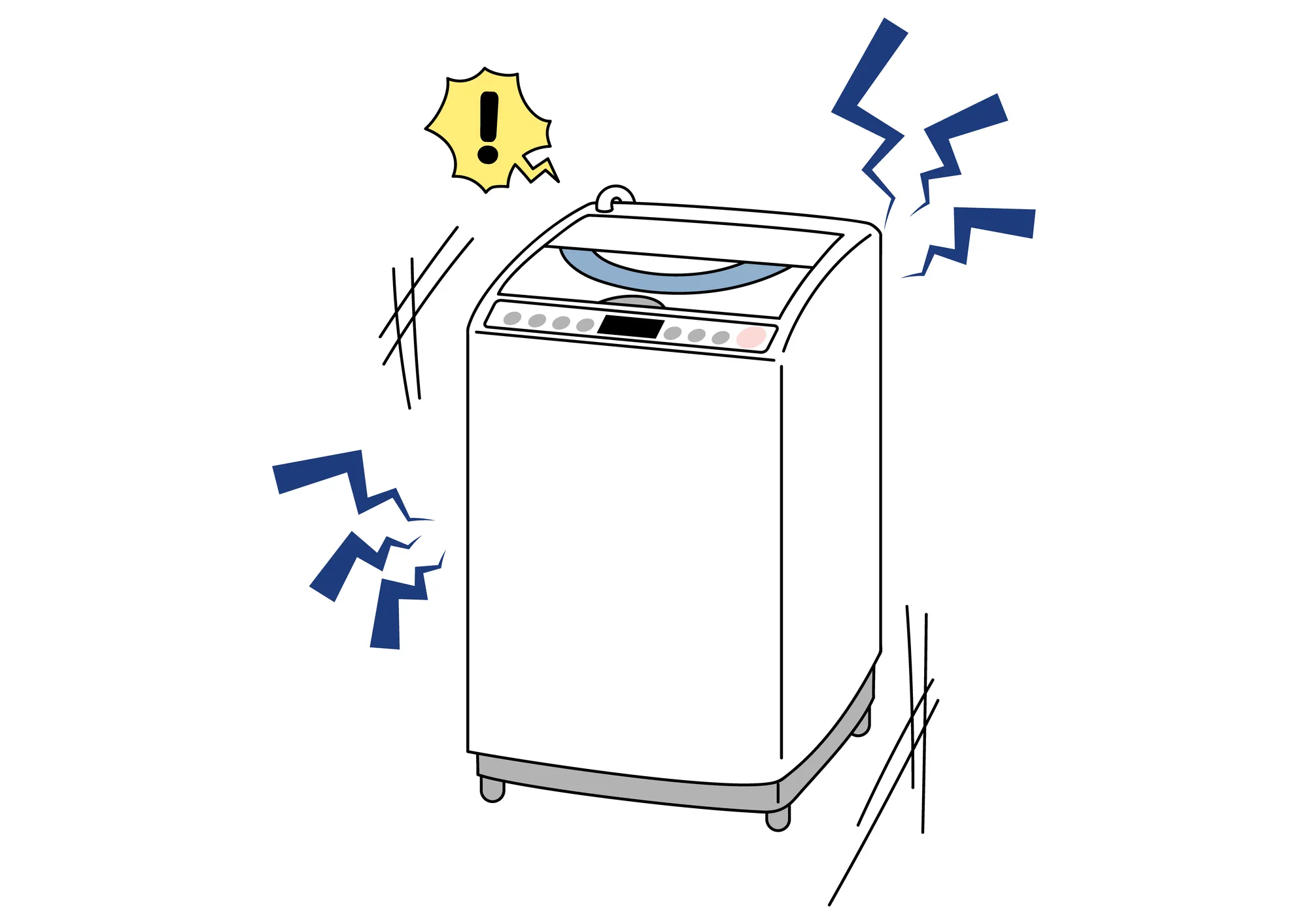 キャスター付き洗濯機置き台