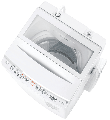 V series タテ型全自動洗濯機（インバーター搭載）｜洗濯機｜アクア