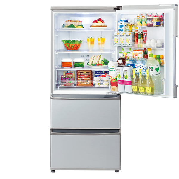 美品 272L 3ドア冷蔵庫 AQUA AQR-271F【地域限定配送無料】 冷蔵庫 有名な高級ブランド