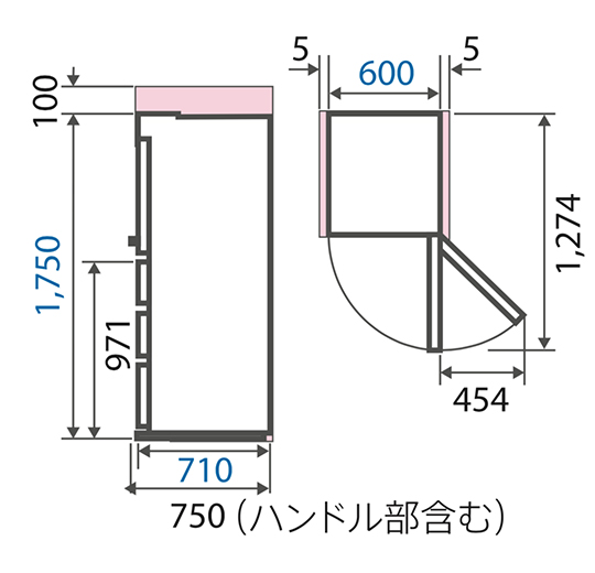 ◇◇極美品 AQUA アクア 430L 4ドア冷蔵庫 AQR-V43J 冷蔵庫 430L/右