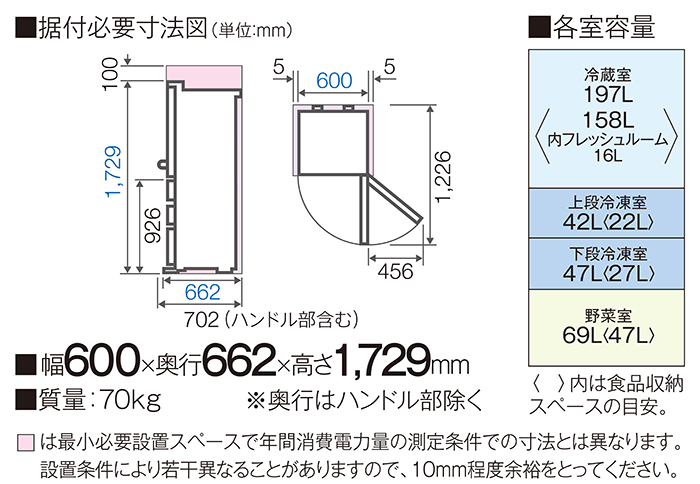 アクア冷蔵庫2022年 AQR-36ML(S)千葉県 - 冷蔵庫・冷凍庫