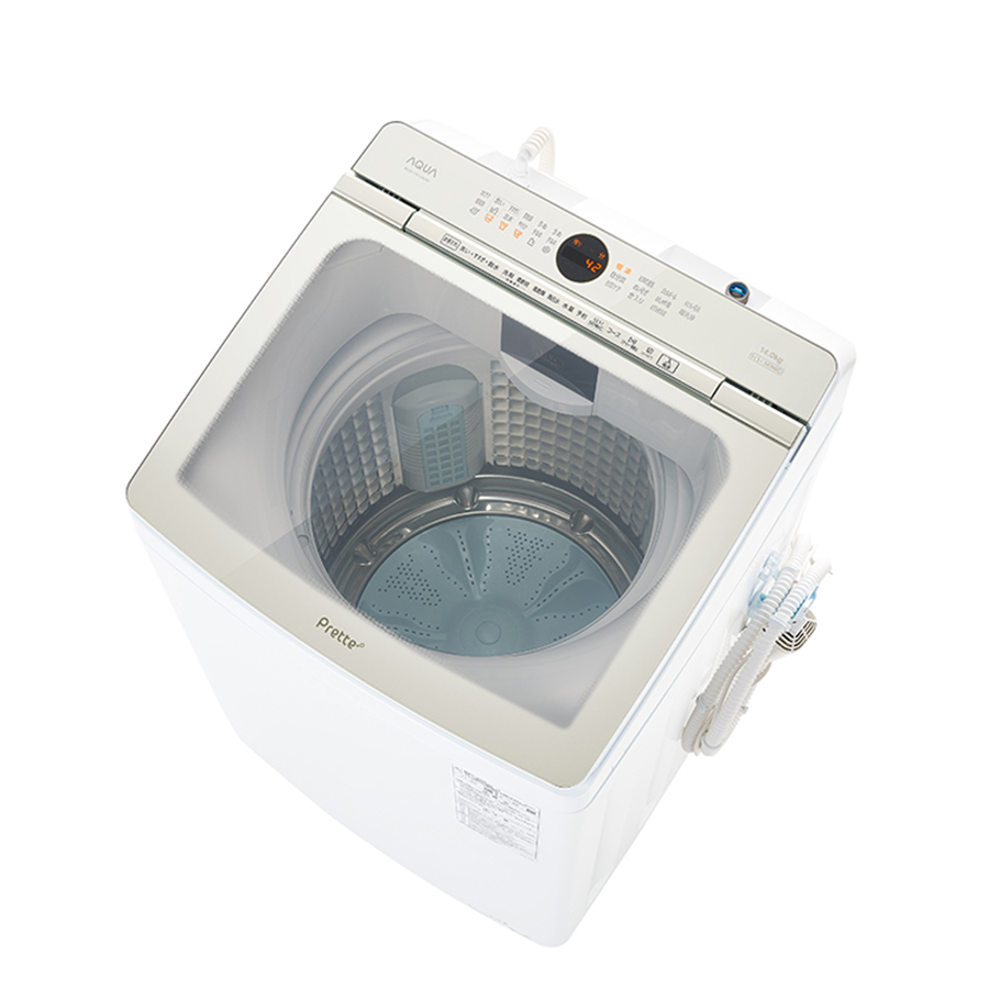 AQUA 洗濯機 AQW-VX14N 14kg Prette plus L537