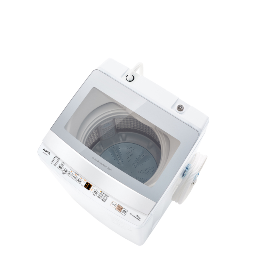 AQW-P7P | 容量：洗濯・脱水 7kg / 水量約113L | 全自動洗濯機