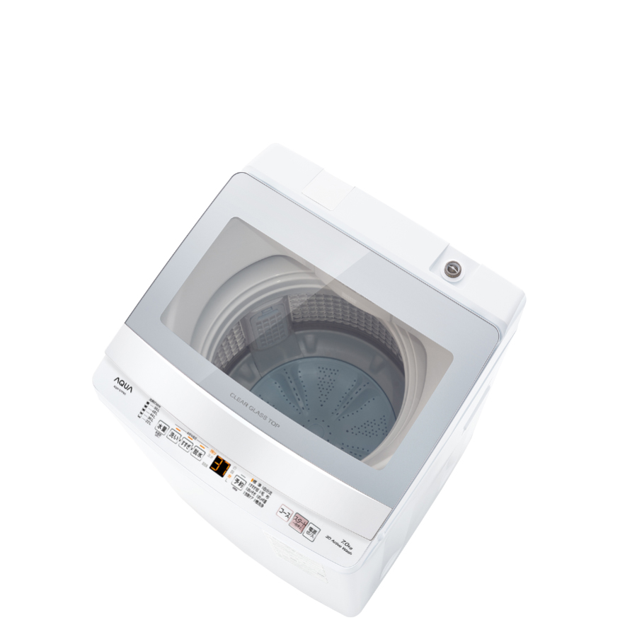AQW-S7P | 容量：洗濯・脱水 7kg / 水量約113L | 全自動洗濯機 